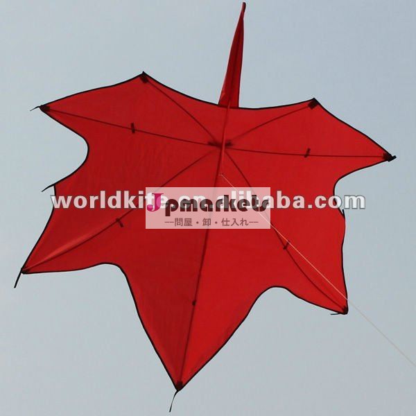 2013新式の赤い葉の単一行凧問屋・仕入れ・卸・卸売り