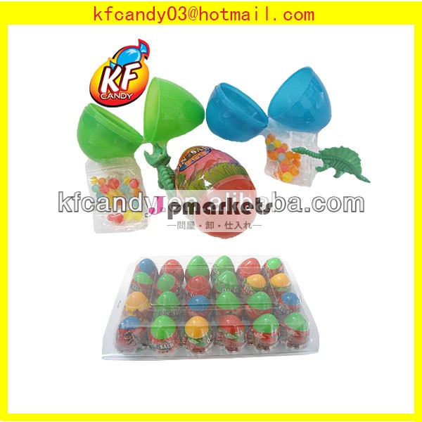 面白いミニプラスチックのおもちゃの卵恐竜の甘いお菓子とプロモーションのための問屋・仕入れ・卸・卸売り