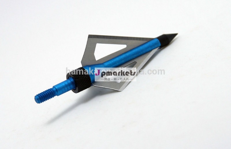 新しい狩猟aftershockマニアックbroadheads100gr3- ブレード良質問屋・仕入れ・卸・卸売り