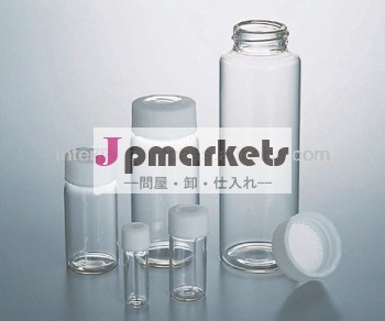日本製スクリューボトル、 その色は茶色と透明では容易であるへ-- 使用と均一で高品質の問屋・仕入れ・卸・卸売り