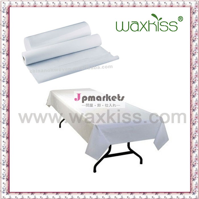 waxkiss100％マッサージスパ用ポリプロピレン不織布ベッドロール問屋・仕入れ・卸・卸売り