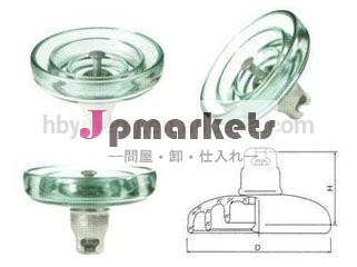 キャップ付きガラス絶縁体ディスク問屋・仕入れ・卸・卸売り