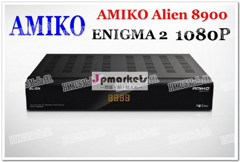 工場価格のAmiko SHD-8900のEUのための外国のLinuxのopensource Enigma2の二重ブーツDVB-S2のサテライトレシーバ問屋・仕入れ・卸・卸売り
