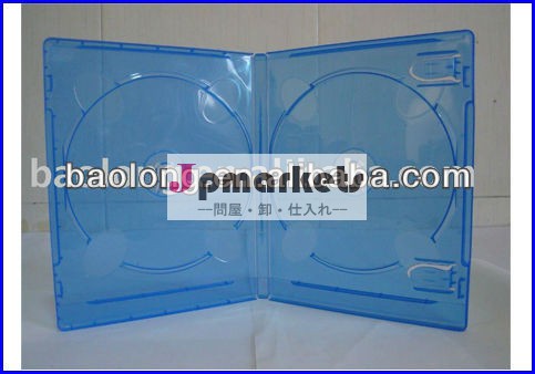 ブルーレイdvdケースのプラスチック10mmダブルppd21053-7khdメディアのパッケージ問屋・仕入れ・卸・卸売り