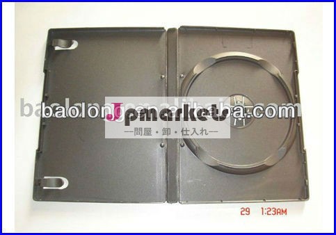 14ミリメートル単一の黒dvdメディアのパッケージppd11463-6khdケースのプラスチック問屋・仕入れ・卸・卸売り