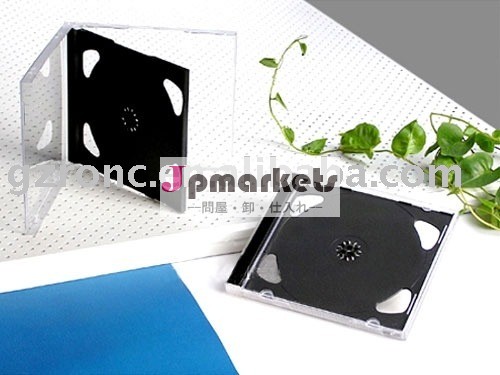 黒色cdケース10.4ミリメートルダブル( rc- cc05)問屋・仕入れ・卸・卸売り