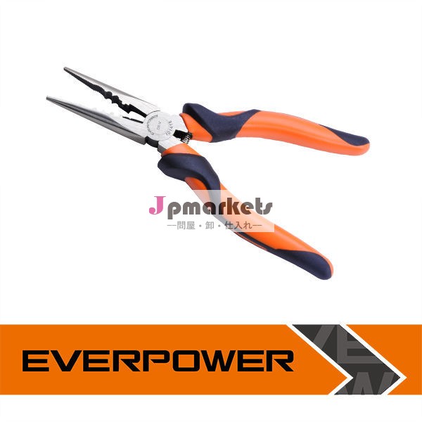 6'' ロングノーズプライヤー、 ロングノーズプライヤー機能tprハンドル付き、 高品質クロームバナジウムツール問屋・仕入れ・卸・卸売り