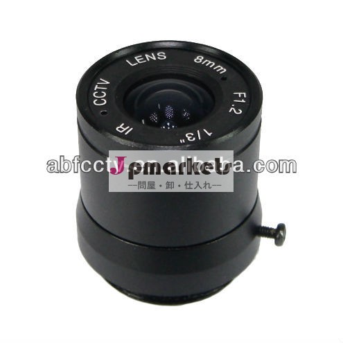 ホットな固定焦点8.0mm固定アイリスのcctvカメラのレンズ問屋・仕入れ・卸・卸売り
