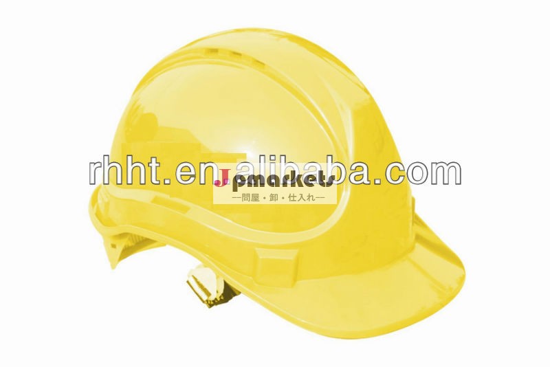 黄色の安全キャップのサプライヤー/高品質の建設安全ヘルメットメーカー問屋・仕入れ・卸・卸売り