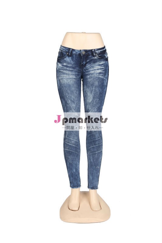 格安卸売新しい女性のジーンズパンツ女性スキニーデニムジャン問屋・仕入れ・卸・卸売り
