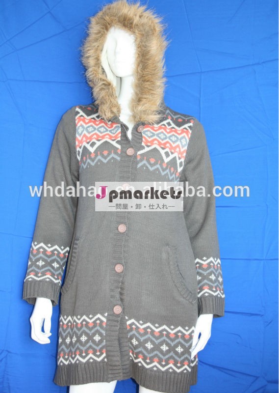 新しいファッション冬暖かい女性のカーディガンのセーター問屋・仕入れ・卸・卸売り