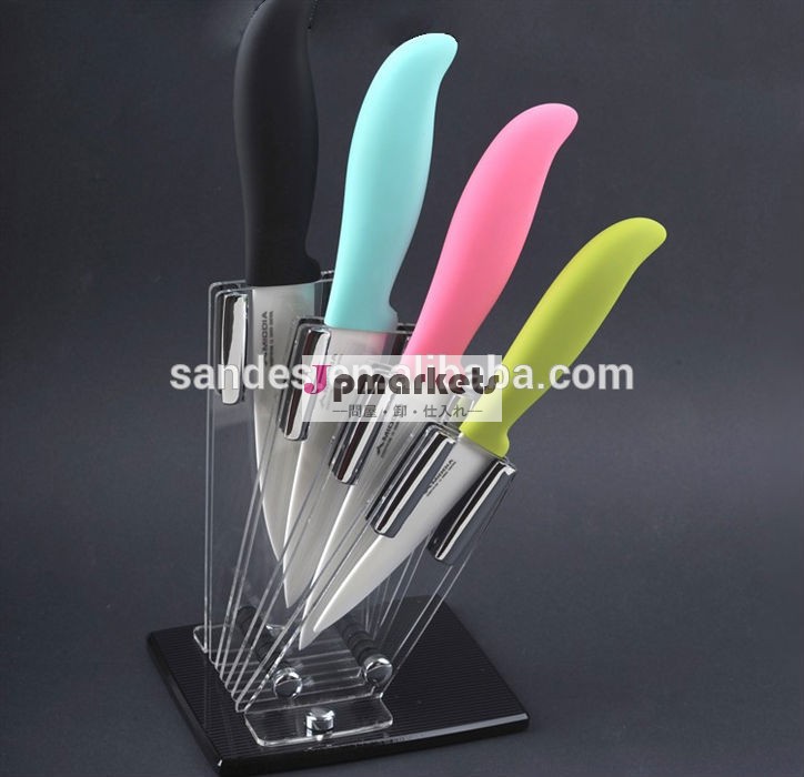 アンティークアクリルナイフホルダーで3knivies黒のスタンドのための問屋・仕入れ・卸・卸売り