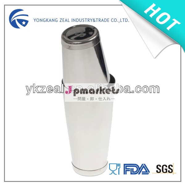 熱意bs003b400ml600ミリリットルとダブルツイストヤーン2個ステンレス製ボストンシェーカーをカスタマイズ問屋・仕入れ・卸・卸売り