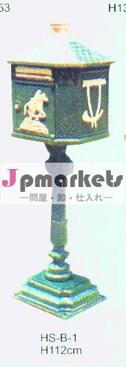 鋳造アルミニウムメールボックス/像アンティークボックス問屋・仕入れ・卸・卸売り