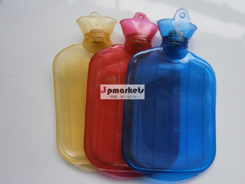 Bs標準のカスタマイズされた多色1970:2012２０００ＭＬ矩形状のpvc透明湯たんぽ/bag( 35*19.5cm/0.33kgs)問屋・仕入れ・卸・卸売り