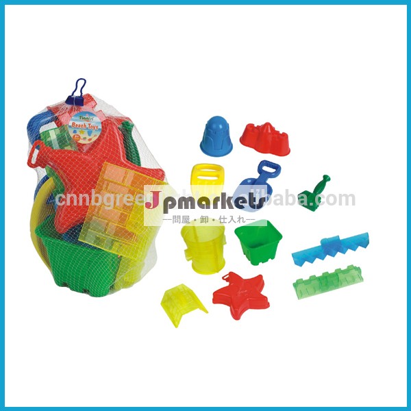 砂型ビーチ11個プラスチック製の子供のための設定おもちゃ問屋・仕入れ・卸・卸売り