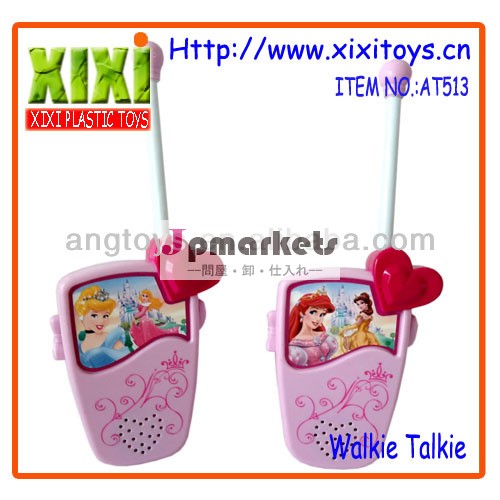 2個おもちゃ子供のためのピンクの色子供プラスチックインターホンのトランシーバー携帯電話の子供たち問屋・仕入れ・卸・卸売り