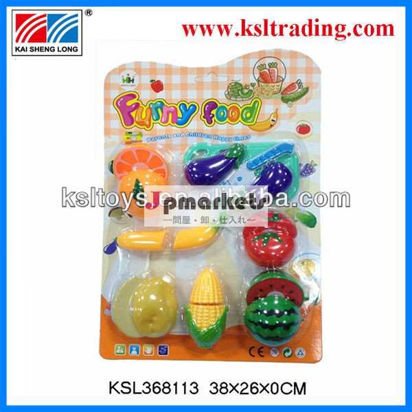 熱い販売の子供のプラスチック製のフルーツのおもちゃ子供のための証明書を使用して問屋・仕入れ・卸・卸売り