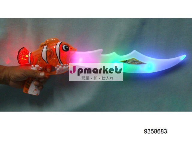 新製品音声2014年漫画の魚ナイフ5灯と面白いおもちゃ問屋・仕入れ・卸・卸売り