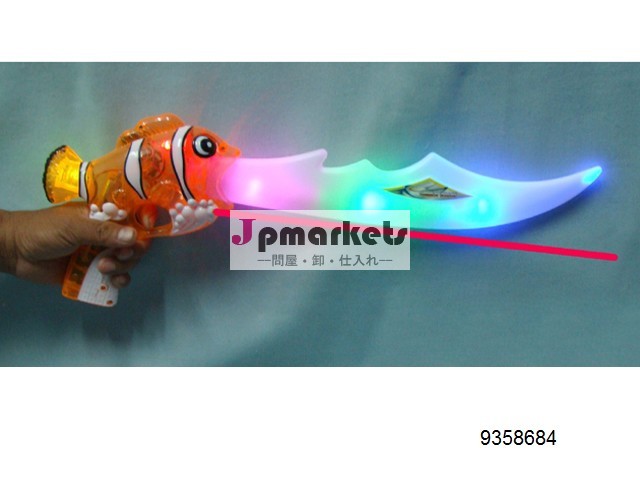 新製品2014年赤外線音声の魚ナイフ5灯と面白いおもちゃ問屋・仕入れ・卸・卸売り