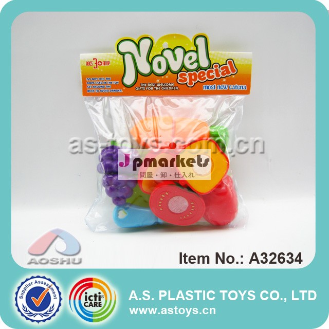 子供たちが好き2014年カットフルーツのプラスチック製のキッチンプレイセットのおもちゃ問屋・仕入れ・卸・卸売り