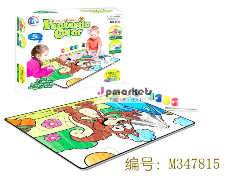 2014 Funny DIY printing puzzle toy for kid doodle puzzle educational toy new product made in china kid toy問屋・仕入れ・卸・卸売り