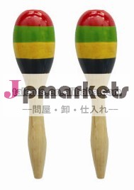 木製マラカス用子供用おもちゃ問屋・仕入れ・卸・卸売り
