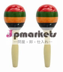 カラフルな木製マラカスストリップ問屋・仕入れ・卸・卸売り