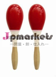赤い色の木マラカス問屋・仕入れ・卸・卸売り