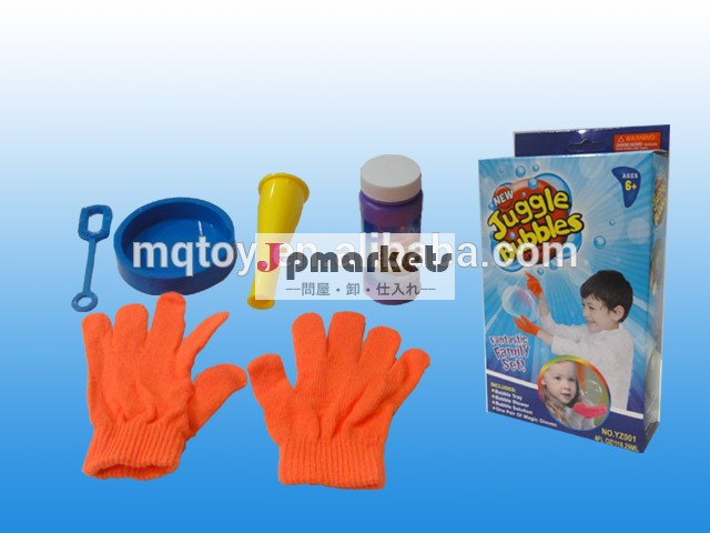 2014年熱い販売の手袋がジャグリングを持つ泡をバウンス問屋・仕入れ・卸・卸売り