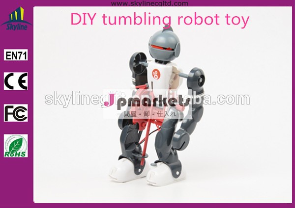 diy組み立てロボットタンブリングプレーする玩具・学ぶ問屋・仕入れ・卸・卸売り