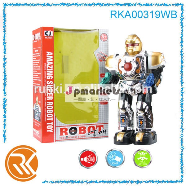 B/oロボット玩具音と光で、 子供のためのロボットのおもちゃを歩く問屋・仕入れ・卸・卸売り