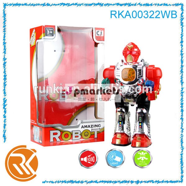 熱い販売のb/oロボット玩具音と光で、 子供のためのロボットのおもちゃを歩く問屋・仕入れ・卸・卸売り