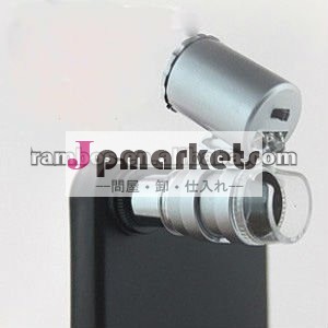 IPhone 4S 4Gのための60x LEDの電話拡大鏡の顕微鏡レンズ問屋・仕入れ・卸・卸売り