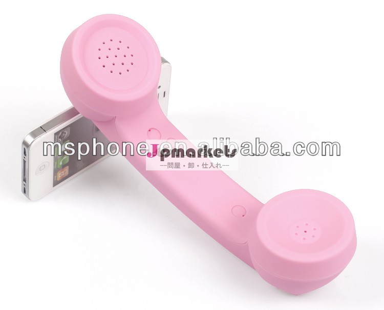 レトロ電話スタイル製作のボリュームコントロール付きキーbluetoothハンドセット問屋・仕入れ・卸・卸売り