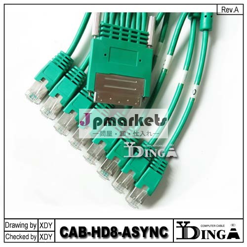 高密度8- ポートciscohd8eia-232非同期ケーブルケーブル問屋・仕入れ・卸・卸売り