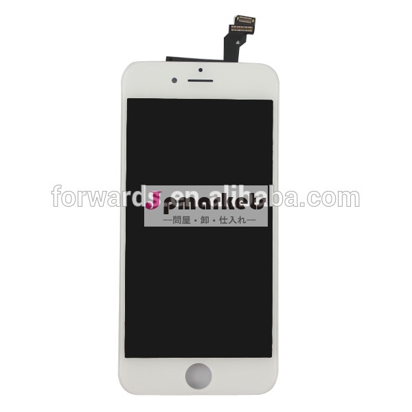 Appleのi phoneのための液晶を搭載したカード6アセンブリ前面カバーのタッチスクリーンディスプレイ白/黒問屋・仕入れ・卸・卸売り