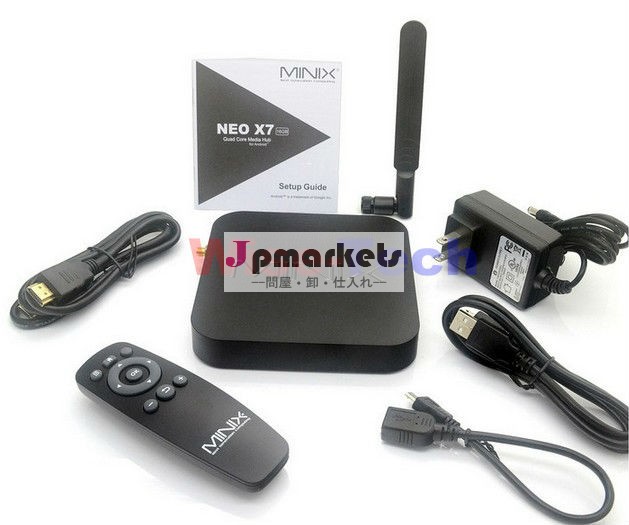 Minixネオx7rk31882013新しいクアッドコアtvボックス2gbラム16gbrom4.2wifiアンドロイド問屋・仕入れ・卸・卸売り