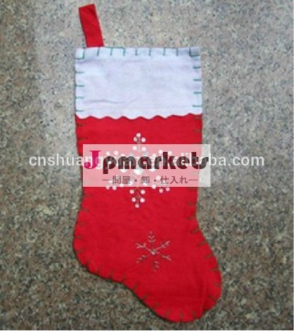 売れ筋セールファンシーフェルトクリスマス靴下/卸売クリスマスストッキング問屋・仕入れ・卸・卸売り