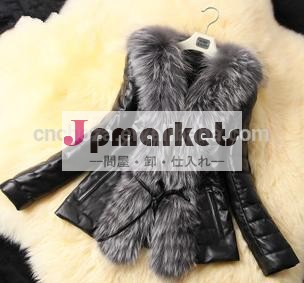 女性z51996aウールのオーバーコート、 冬の女性の毛皮のコート問屋・仕入れ・卸・卸売り