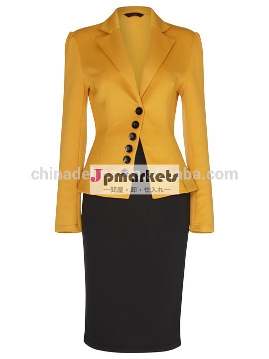 新しいが、 2011年2014年卸売女性の事務服用スーツフォーマルファッションプラスサイズミドル- 中年女性スーツ問屋・仕入れ・卸・卸売り