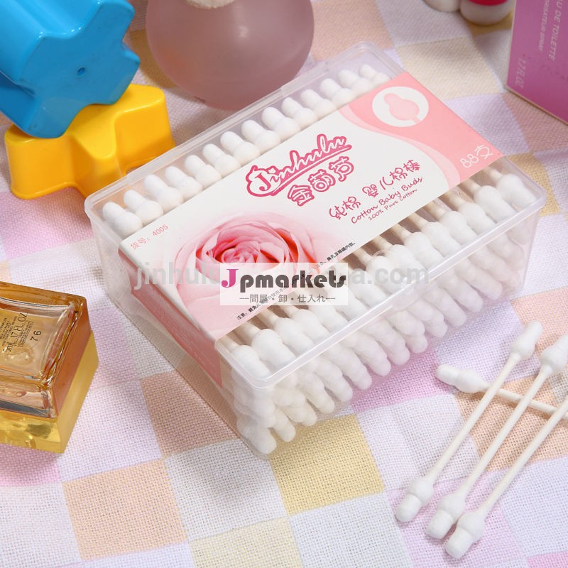 88pcs paper stick in PP box baby safty ear cleaning cotton buds問屋・仕入れ・卸・卸売り
