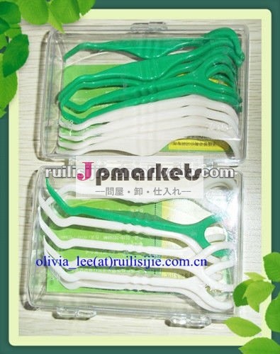 Y- 形状uhmwpe/polyester/nylon歯間の砥粒ホイール/ホテル用楊枝/レストラン問屋・仕入れ・卸・卸売り