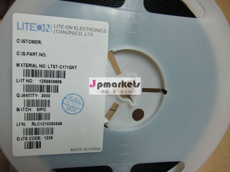 Ltst- c171gktliteonに薄い透明な0805smdledは緑色です問屋・仕入れ・卸・卸売り