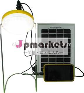 ソーラーパネルとソーラーランタン2.5w機能と充電器、 ip65防水問屋・仕入れ・卸・卸売り