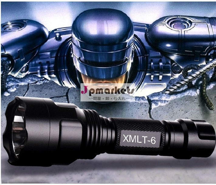 クリーxmlt-6屋外600ルーメンled懐中電灯リストバンド問屋・仕入れ・卸・卸売り