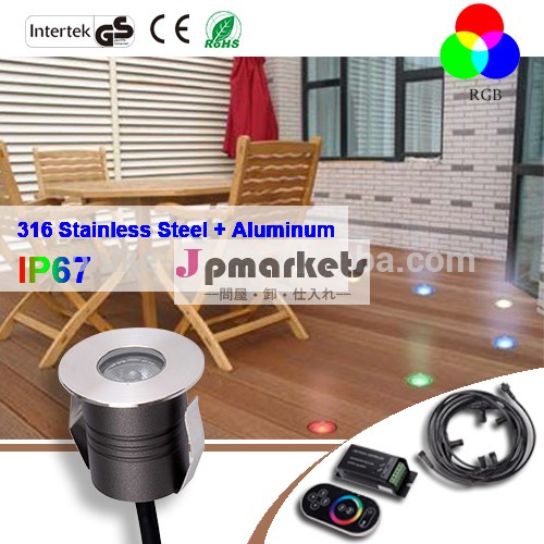 316ip68ステンレススチール3wled地下照明器具問屋・仕入れ・卸・卸売り