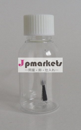 10ml、 20ml、 ブラシキャップ30mlペットプラスチック製の透明な接着剤の瓶問屋・仕入れ・卸・卸売り