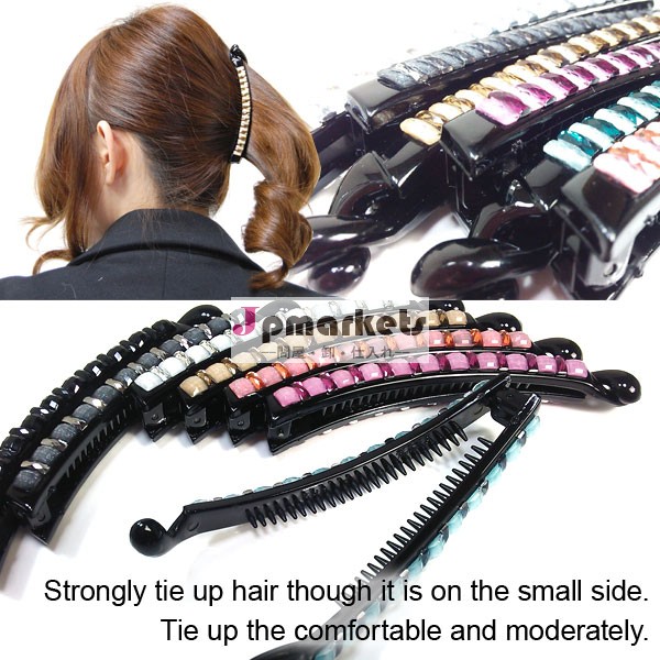 自由配置!! 高品質スレンダービジュー大きい石の成熟した女性のヘアアクセサリー。問屋・仕入れ・卸・卸売り