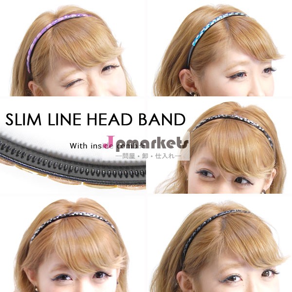 自由配置!! 高品質タイルビジュースリムなフォームの成熟した女性のヘアアクセサリー。問屋・仕入れ・卸・卸売り